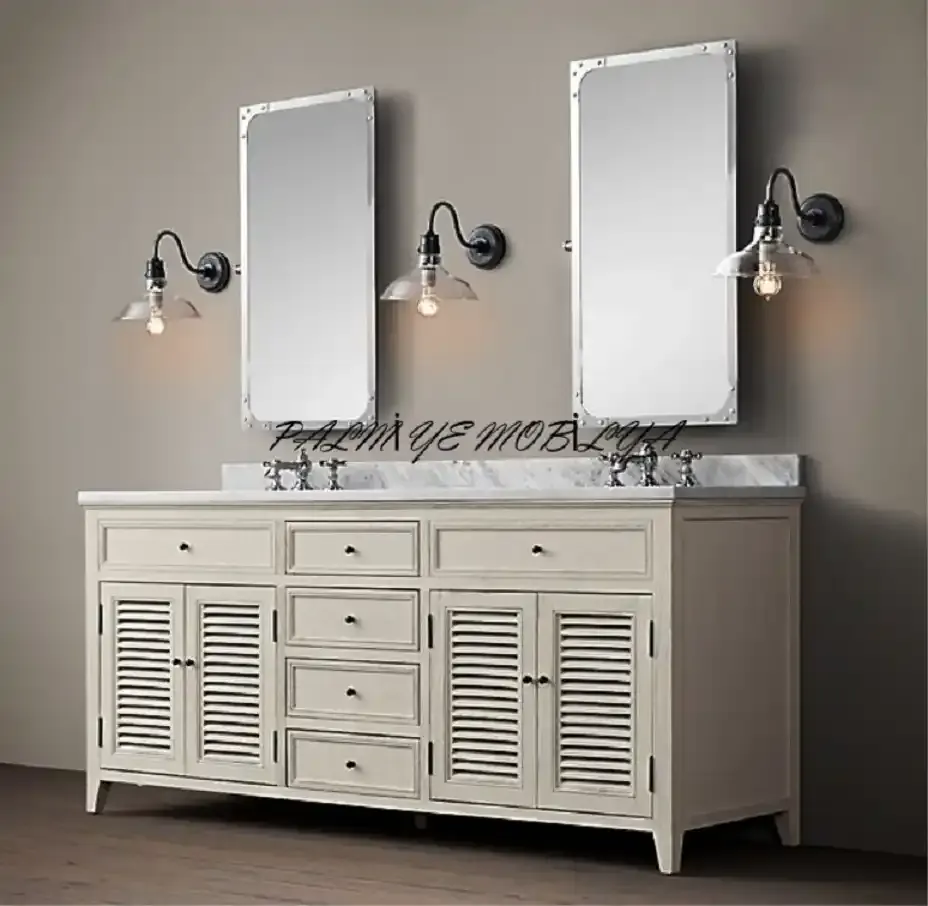 Ahşap Banyo Dolabı Modelleri