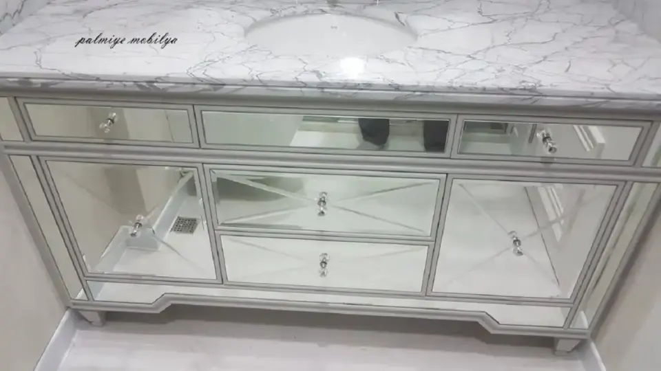 Ahşap Banyo Dolabı Modelleri