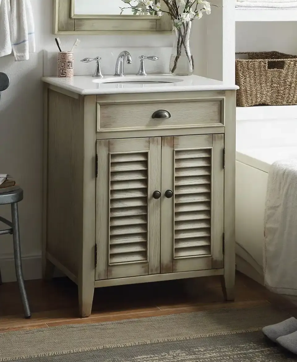 Ahşap Banyo Dolabı Modelleri